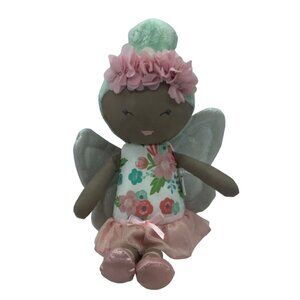 Go by Goldbug Floral Fairy Crib Activity Doll Plush Toy‎ 13" Sensory Stroller